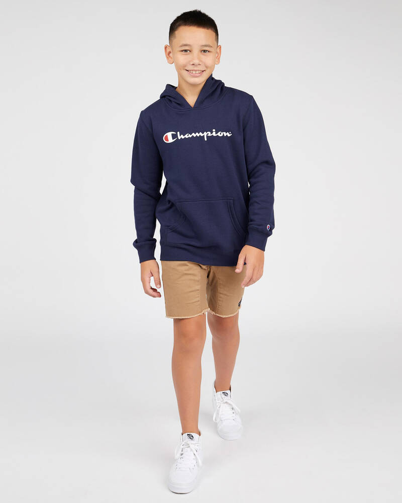Champion Boys' Logo Hoodie for Mens