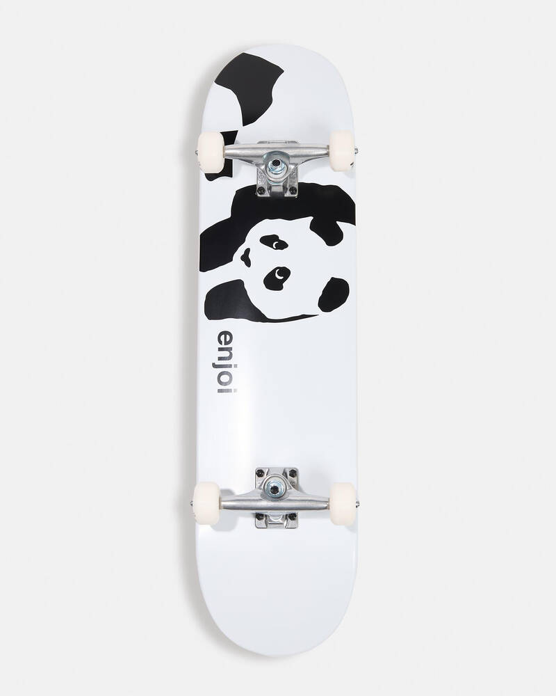Enjoi Whitey Panda FP 8.0" Complete Skateboard for Unisex