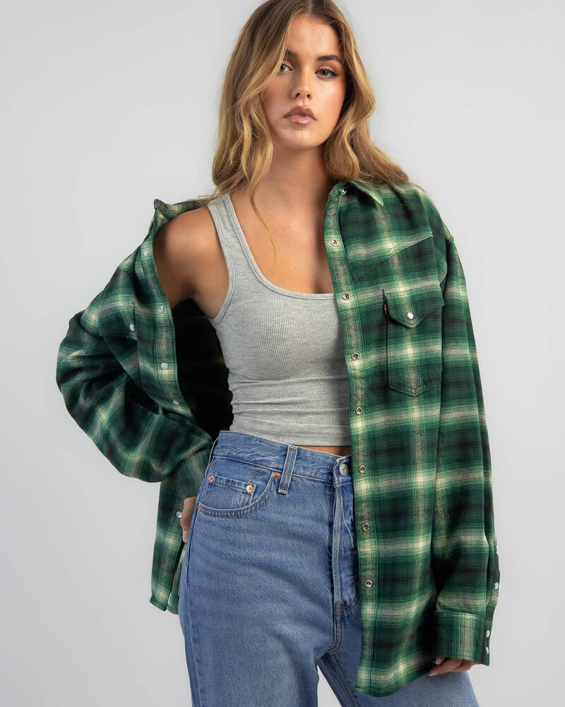 Levi's Dorsey XL Western Shirt for Womens