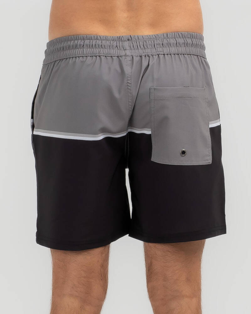 Salty Life Splinter Elastic Waist Shorts for Mens