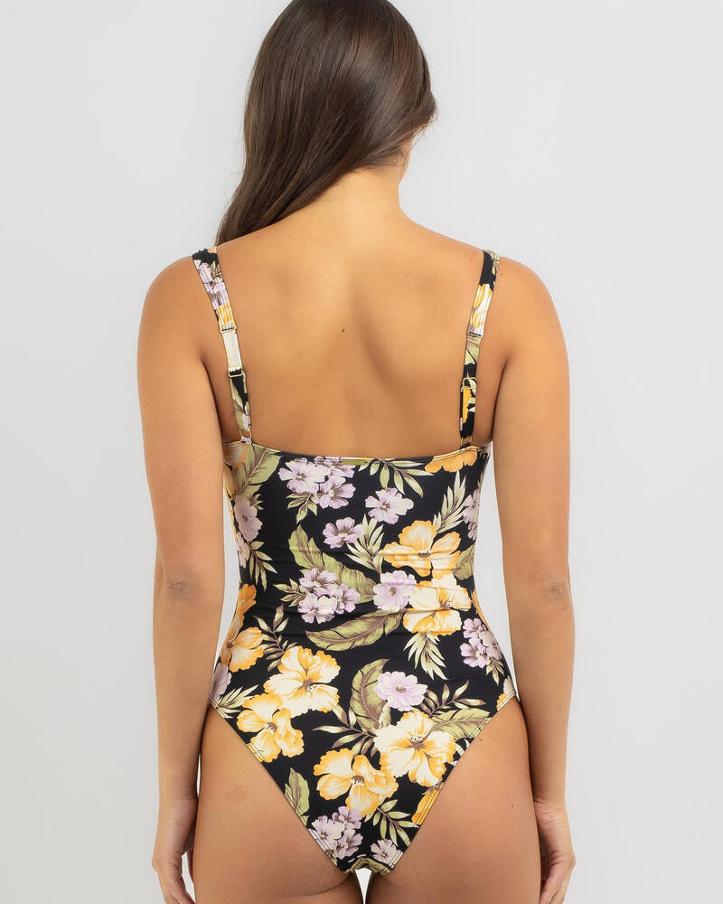 Billabong Calypso Kali Gathered DD One Piece Swimsuit for Womens