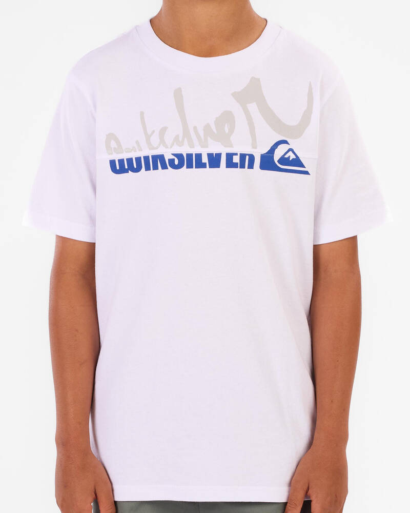 Quiksilver Boys' YG Spliced T-Shirt for Mens