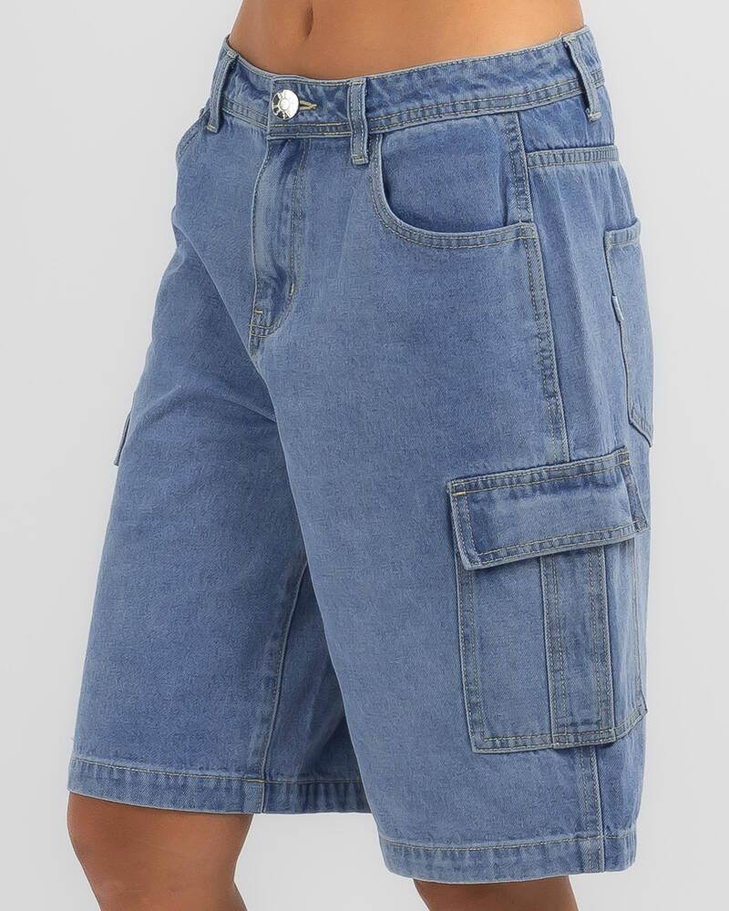 DESU Drop Out Jorts for Womens