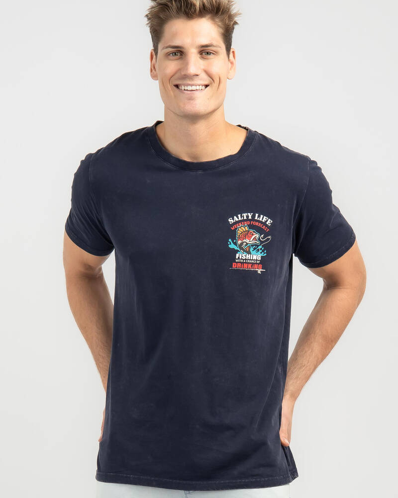 Salty Life Predict T-Shirt for Mens