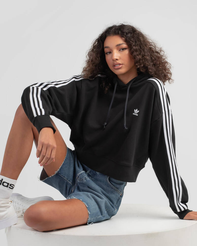 adidas Adi 3 Stripe Hoodie for Womens