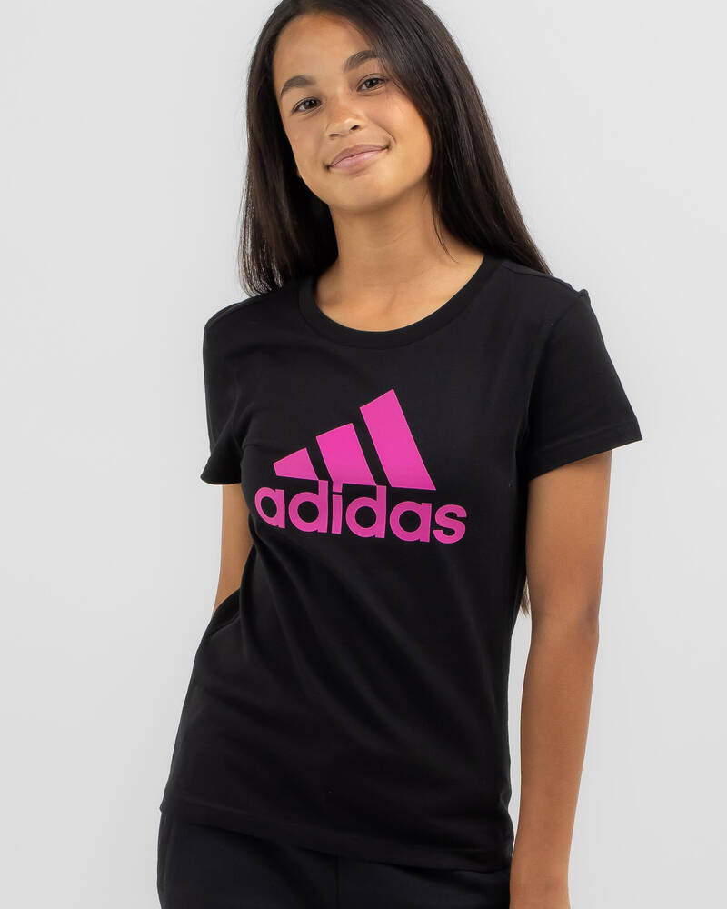 adidas Girls' Big Logo T-Shirt for Womens