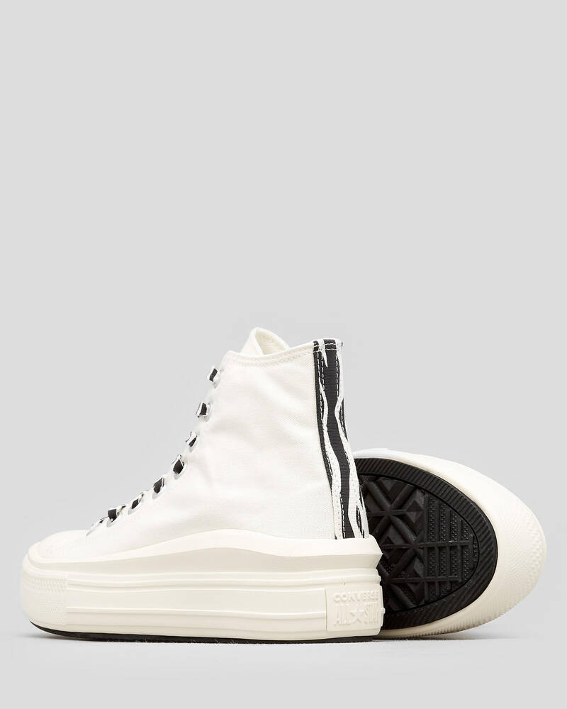 Converse Womens Chuck Taylor All Star Move Platform Hi Top Shoes for Womens