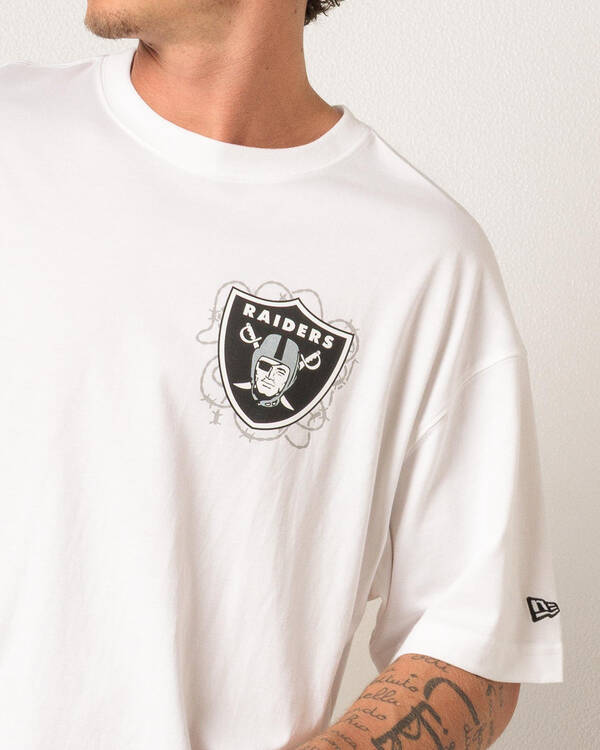 New Era Las Vegas Raiders Barbed T-Shirt for Mens