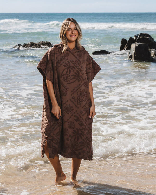 Topanga Bahamas Hooded Towel for Womens