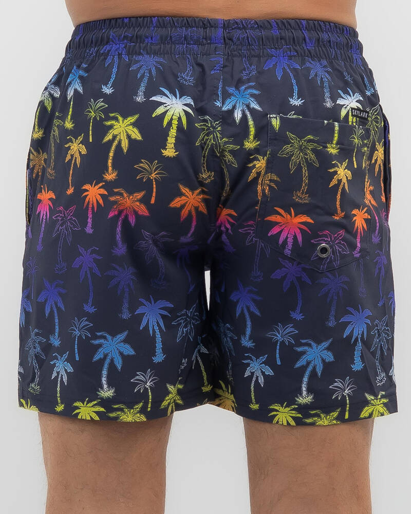 Skylark Spectral Elastic Waist Shorts for Mens