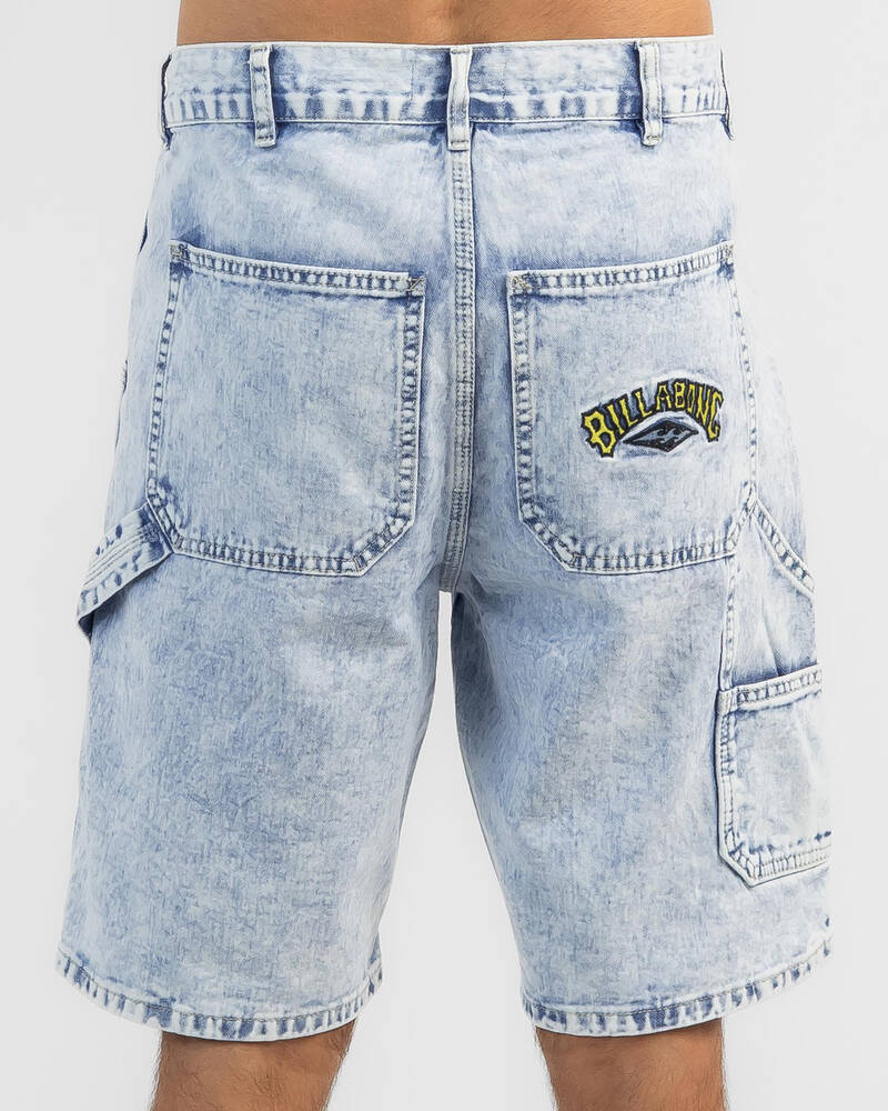Billabong Smoko Denim Shorts for Mens