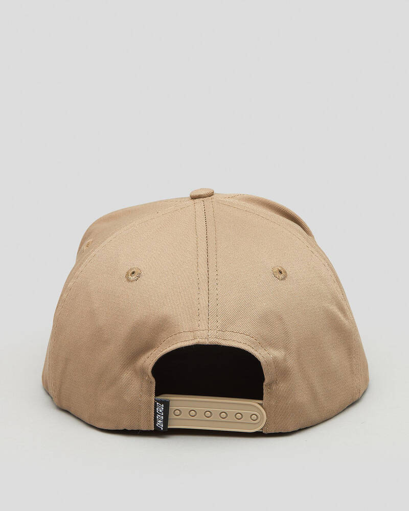 Santa Cruz Classic Dot Patch Snapback Cap for Mens