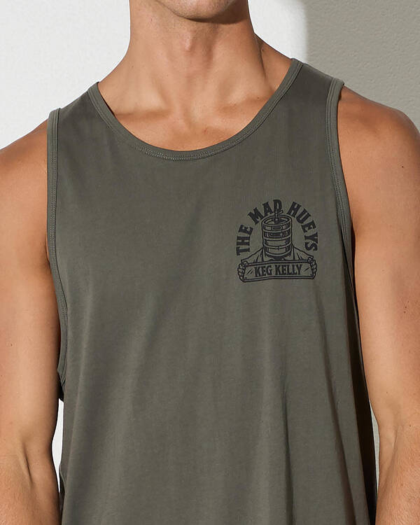 The Mad Hueys Such Is Kelly Singlet Tank for Mens