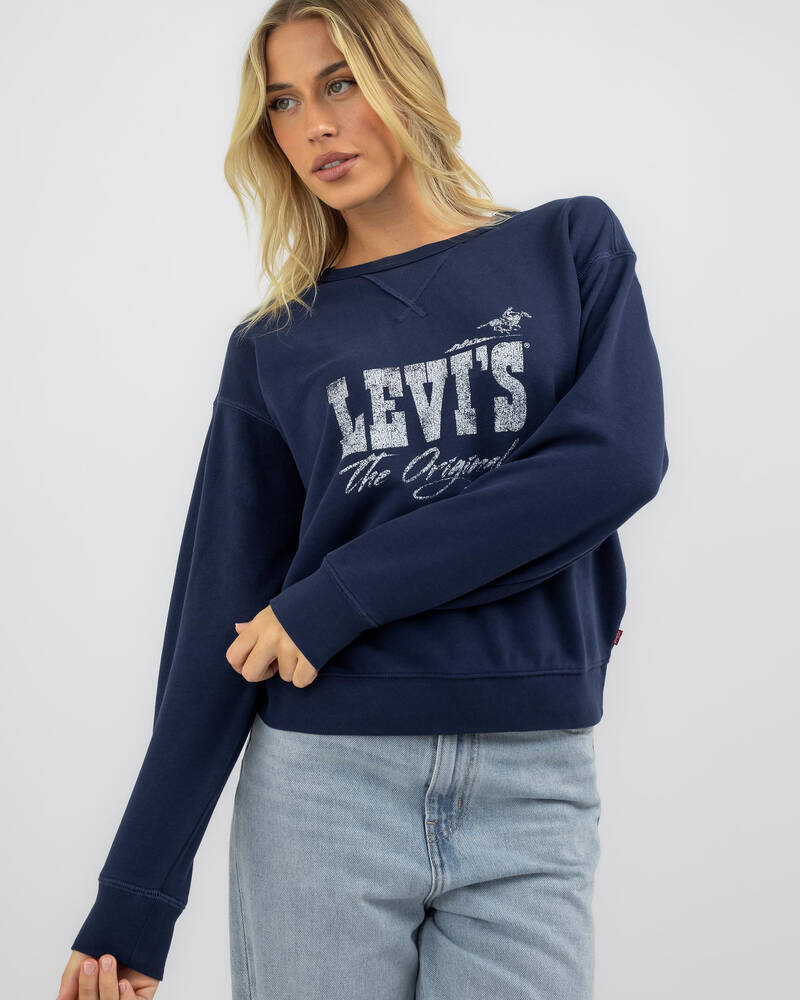 Levi's Graphic Signature Crew Jumper for Womens