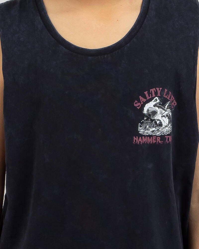 Salty Life Boys' Hammer Time Muscle Tank for Mens