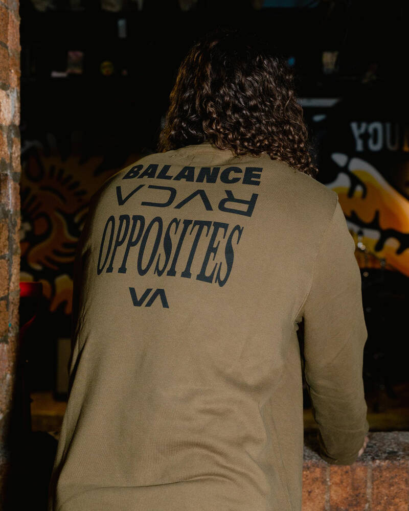 RVCA Prize Fight Crew Sweatshirt for Mens