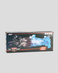 Get It Now 21 Hole Gatling Bubble Gun Toy for Unisex image number null