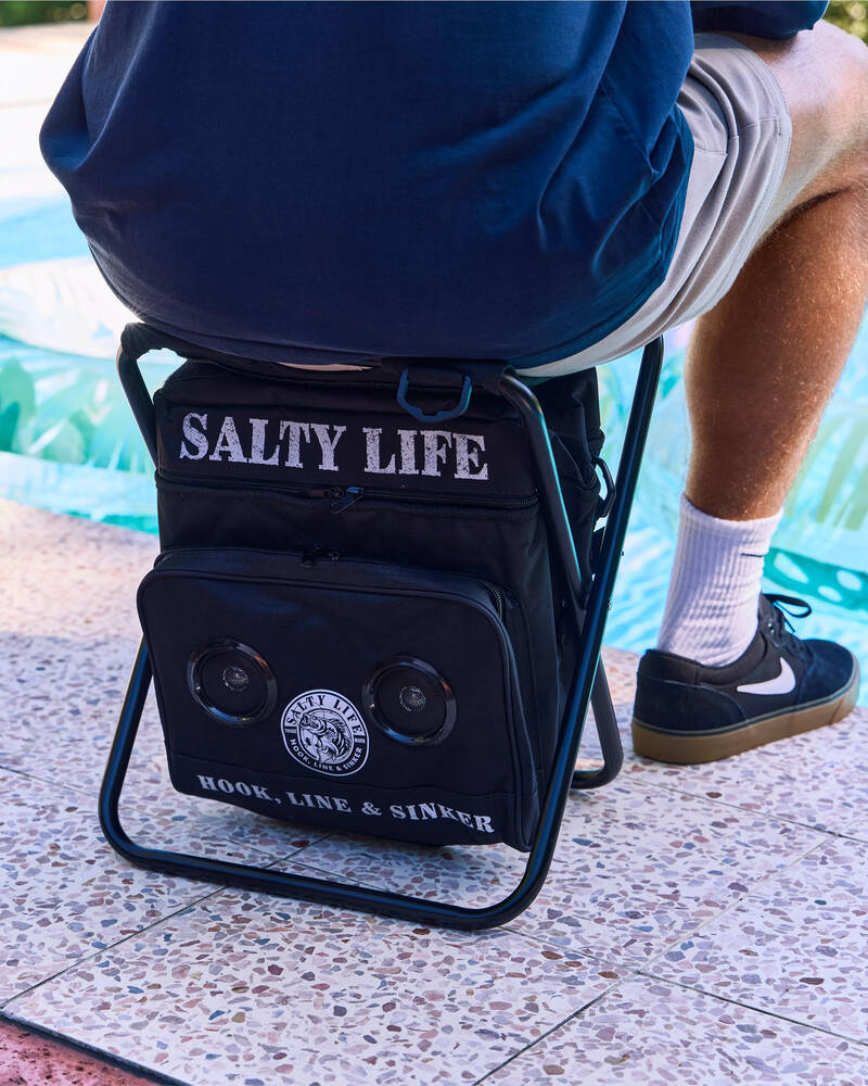 Salty Life Hooked Swivel Speaker Cooler Seat for Mens