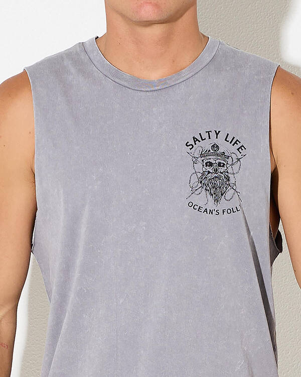 Salty Life Raider Muscle Tank for Mens