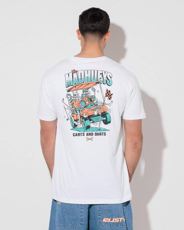 The Mad Hueys Carts And Darts T-Shirt for Mens