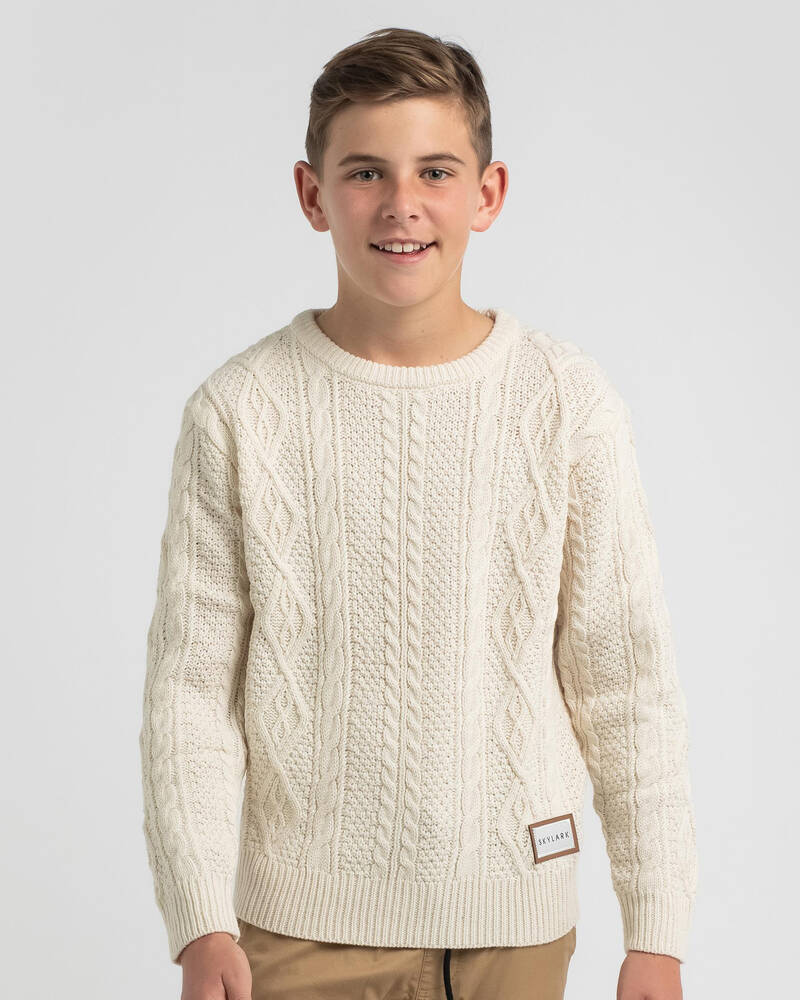 Skylark Boys' Grand Canyon Knit Sweatshirt for Mens