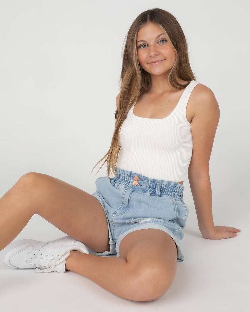 Ava And Ever Girls' Mod Squad Knit Top for Womens