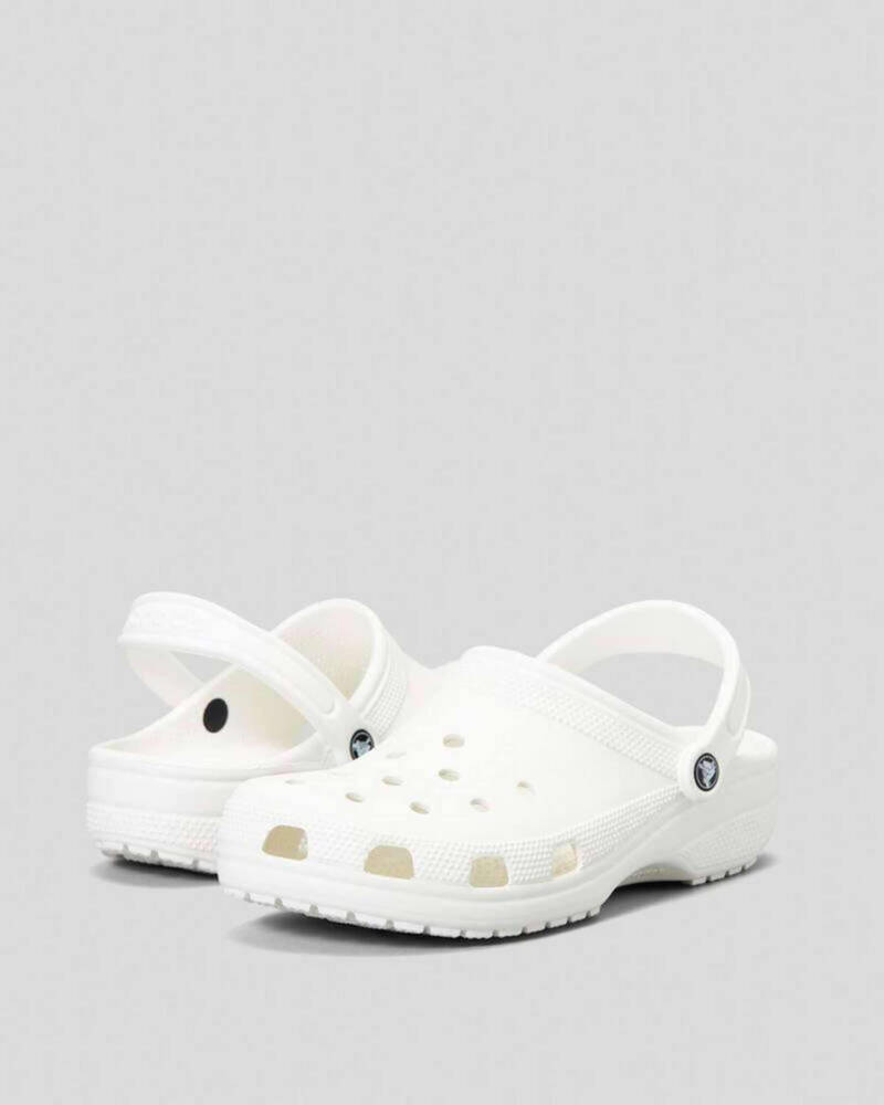 Shop Crocs Classic Clogs In White - Fast Shipping & Easy Returns - City ...