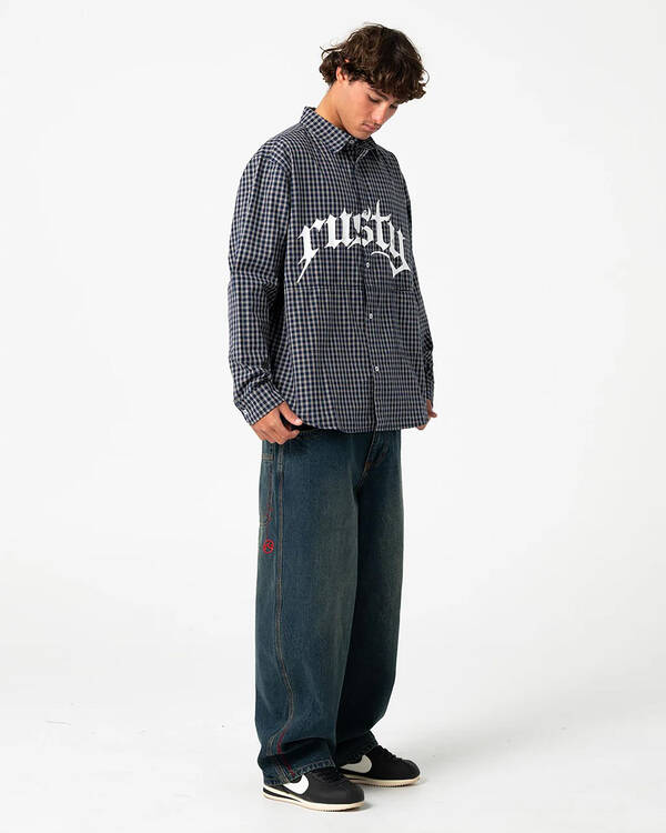 Rusty Shook Ones Long Sleeve Shirt for Mens