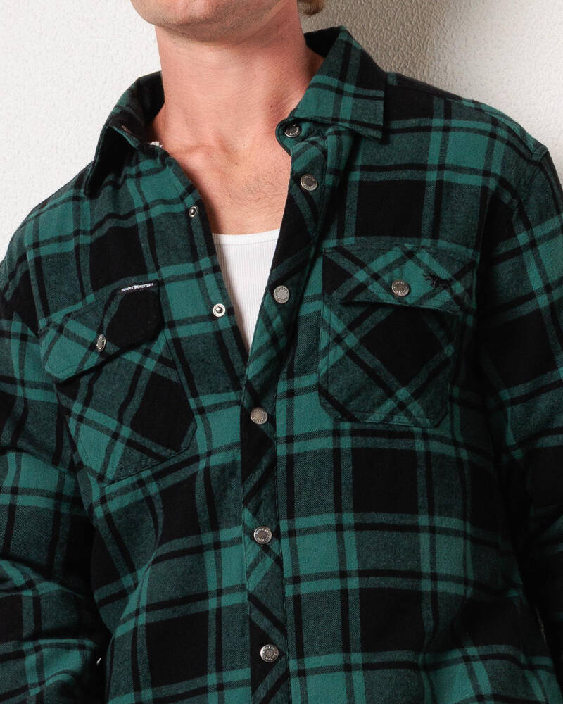 Ringers Western Sawyer Sherpa Flannel Jacket for Mens