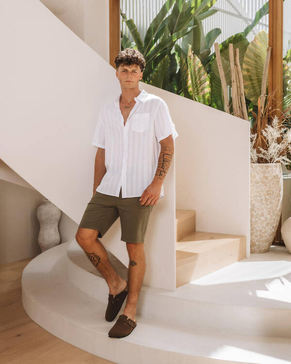 Skylark Saga Short Sleeve Shirt for Mens