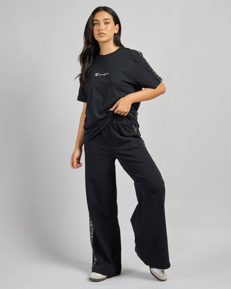 Champion Lux Taping Loose Fit T-Shirt for Womens