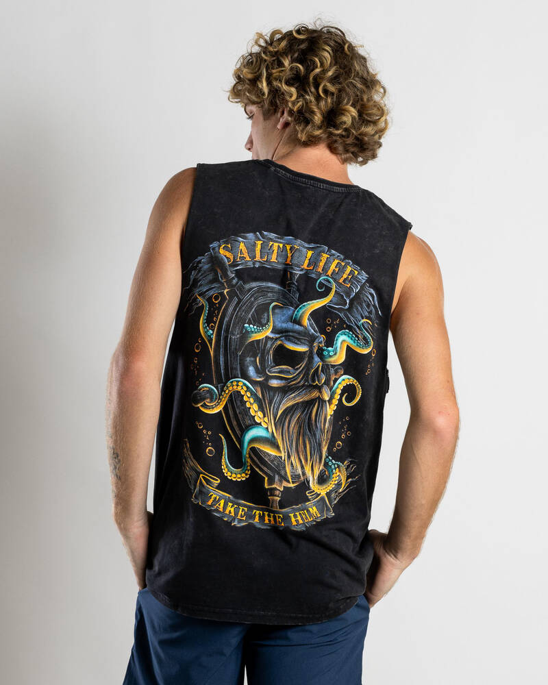 Salty Life Servitude Muscle Tank for Mens