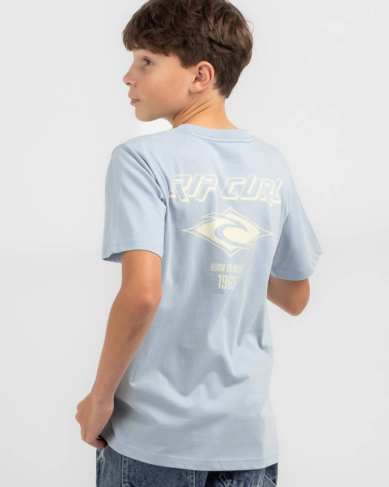 Rip Curl Boys' Fadeout Icon T-Shirt for Mens