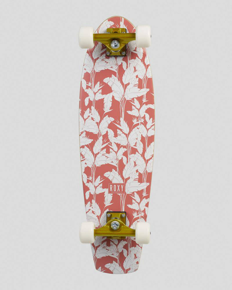 Roxy Flying Flowers 29" Cruiser Skateboard for Womens