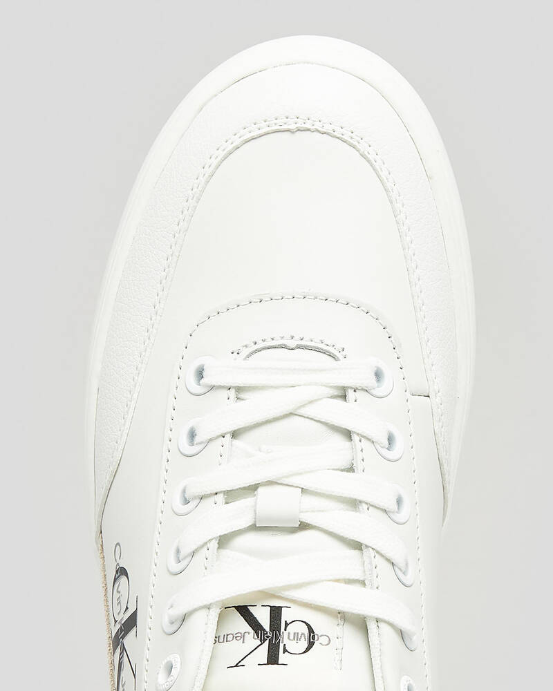 Calvin Klein Classic Cupsole Lace Up Low Shoes for Womens