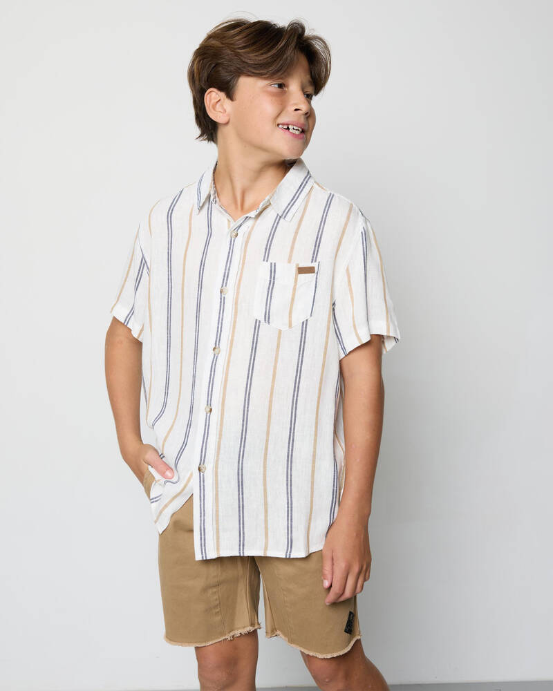 Skylark Boys' Resort Short Sleeve Shirt for Mens