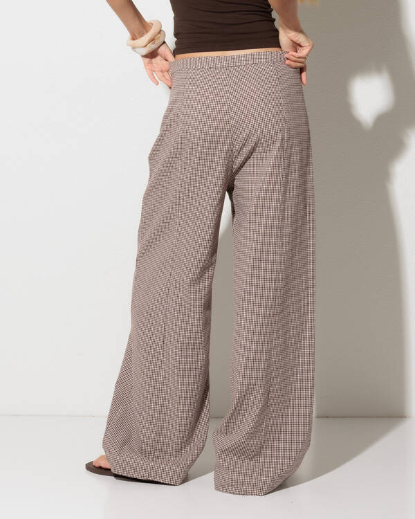 Rhythm London Check Pants for Womens