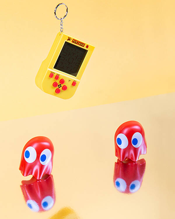 Fizz Creations PAC-MAN Keychain Game for Unisex