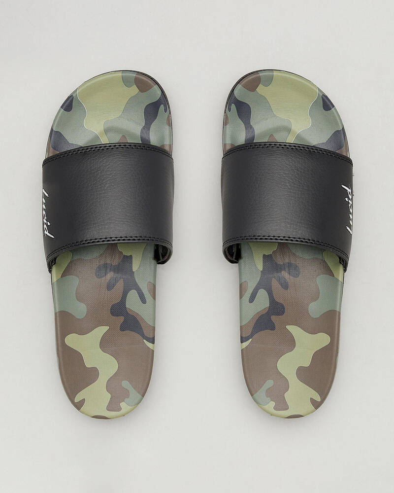 Lucid Camo Slides for Mens