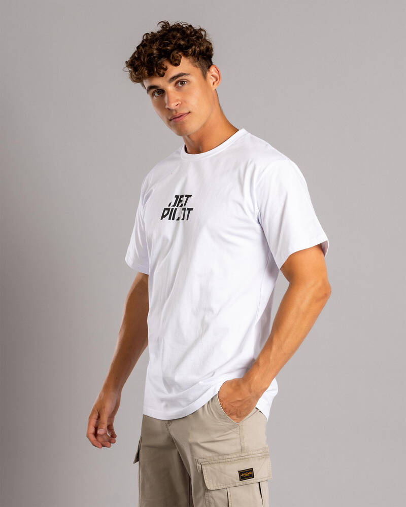 Jetpilot Corp T-Shirt for Mens