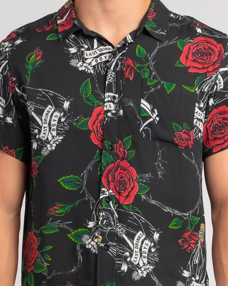 Salty Life Final Drinks Short Sleeve Shirt for Mens