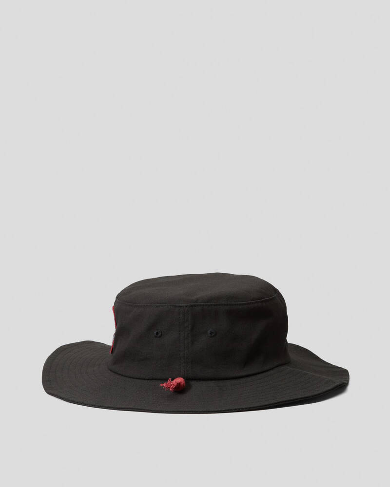 The Mad Hueys Chained Anchor Wide Brim Hat for Mens