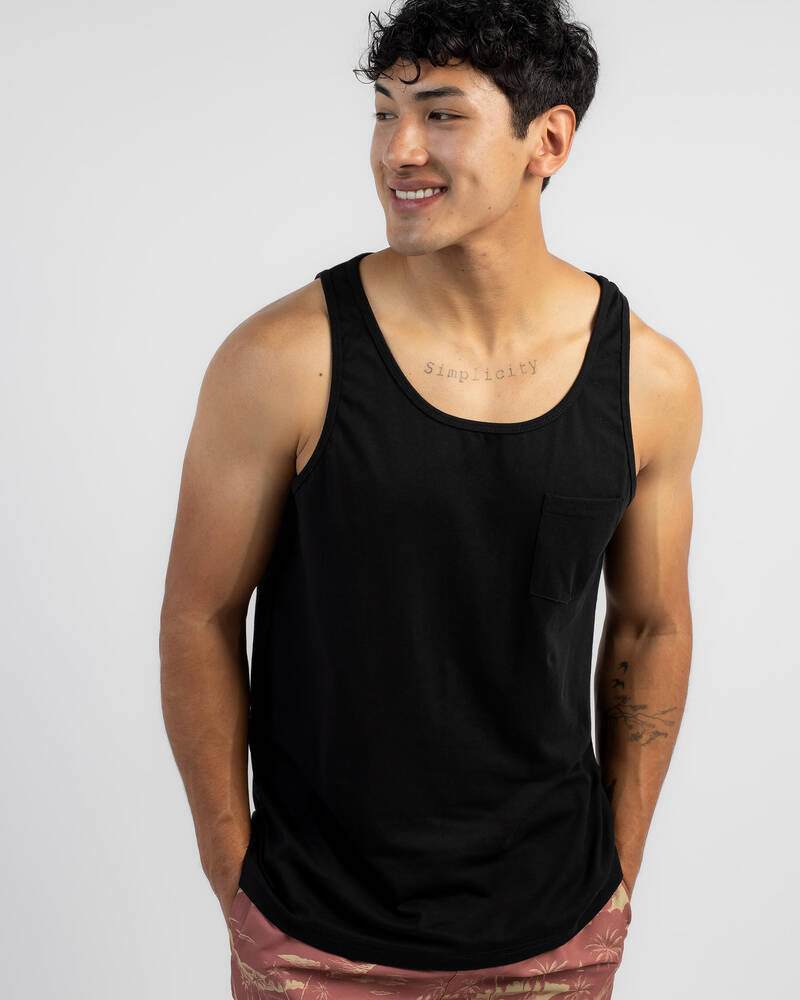 Rip Curl Plain Tank for Mens