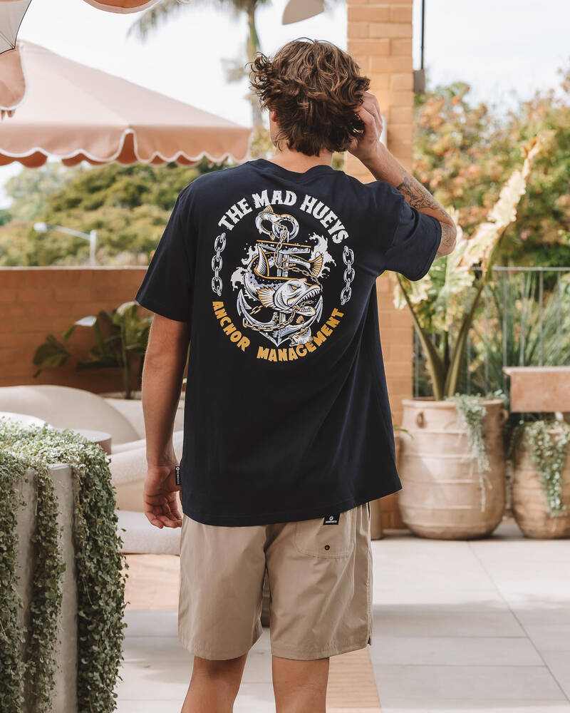 The Mad Hueys Anchor Management T-Shirt for Mens