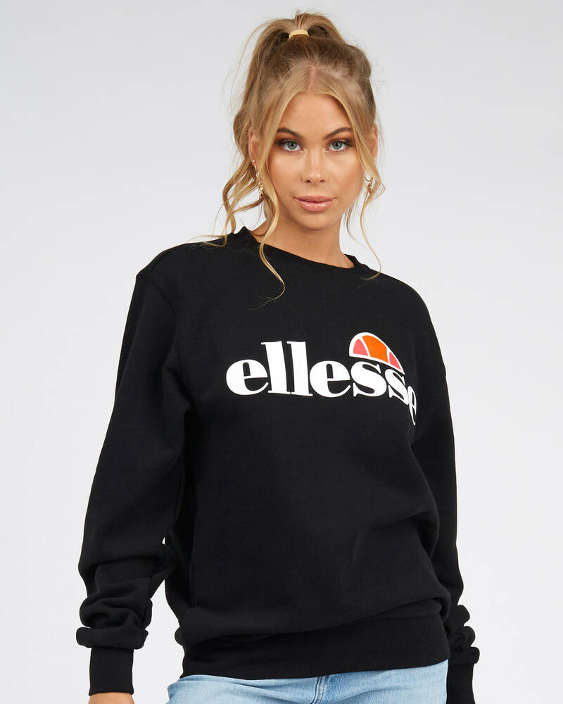 Ellesse Agata Sweatshirt In Black - Fast Shipping & Easy Returns - City ...