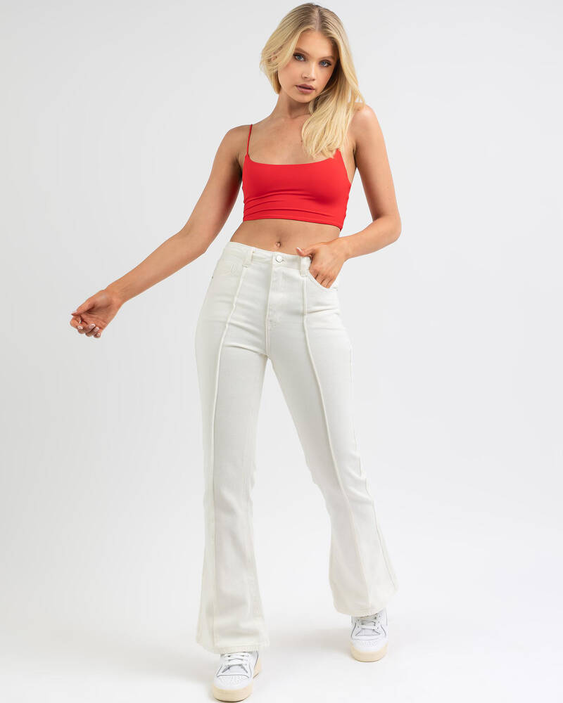 Mooloola Basic Crop Top for Womens