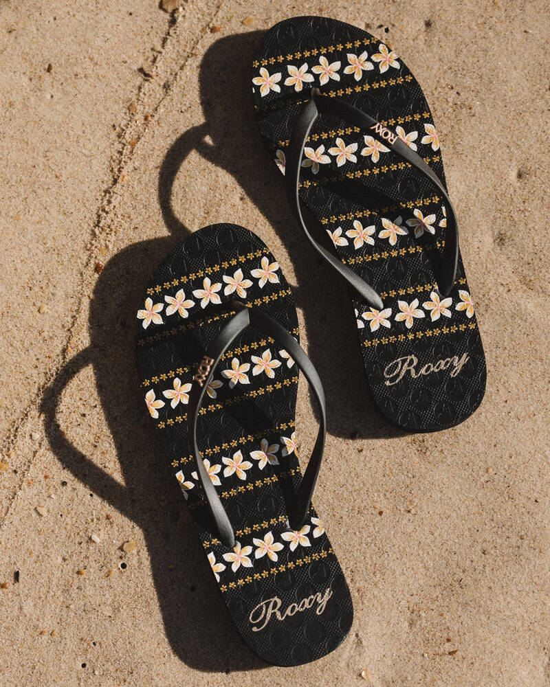 Roxy New Viva Printed Thongs for Womens