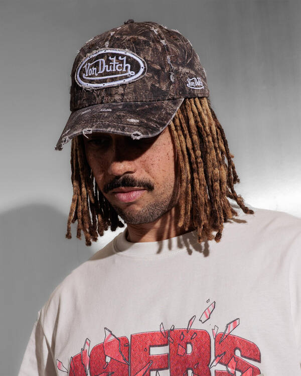 Von Dutch Distressed Dad Cap