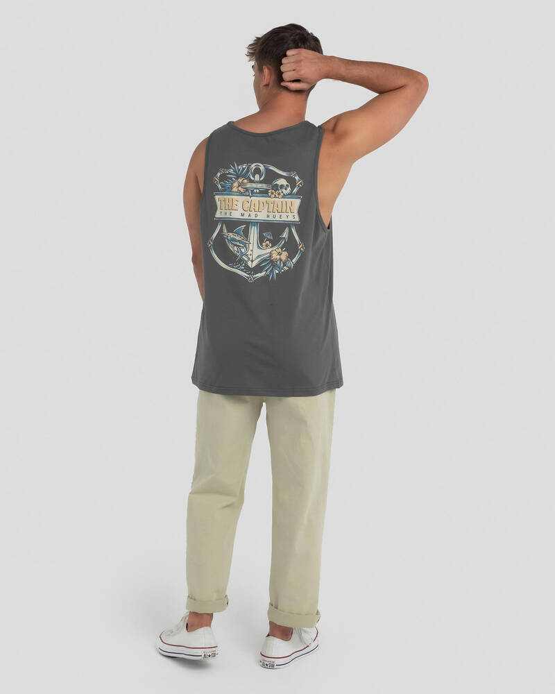 The Mad Hueys Tropic Captain Singlet for Mens