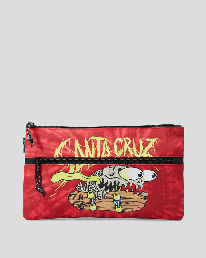 Santa Cruz Bone Slasher Pencil Case for Mens